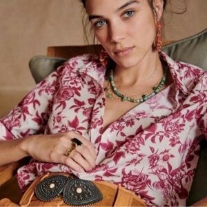 Sézane Pierro shirt size 42 NWT